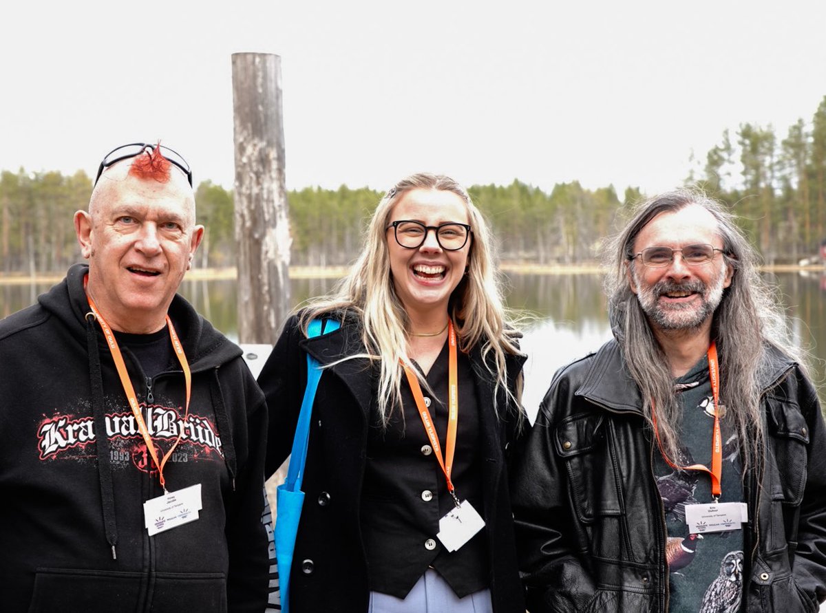 LabMito's tweet image. I am so honored and thrilled to have met the brilliant, Dr. Howard Jacobs and Dr. Eric Dufour. Absolutely incredible role models in the mitochondrial field! #mitochondria #science #research