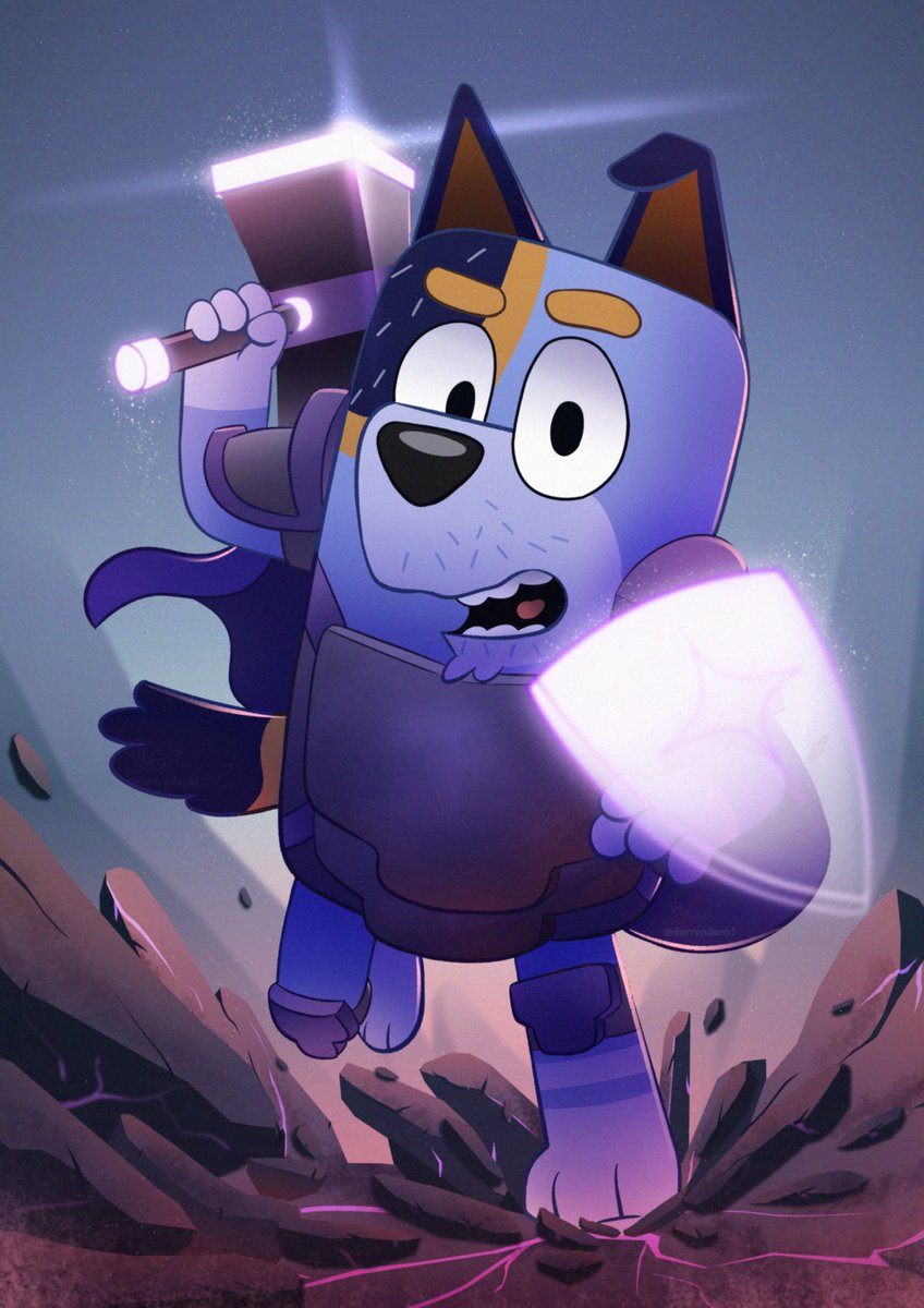 darrendank1's tweet photo. Stripe as a Purple Paladin https://t.co/3s3SG2Aex4