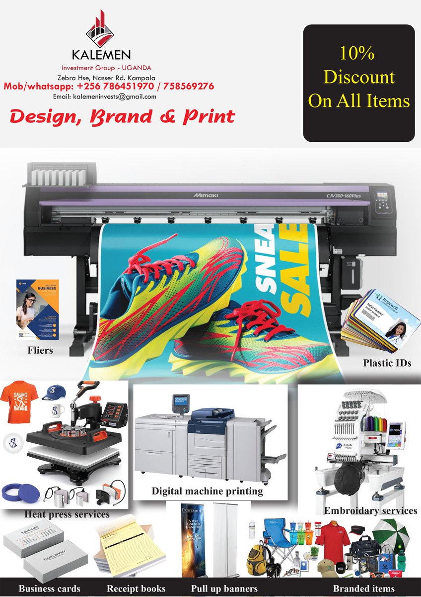 Graphics Design, Branding & Printery tweet media