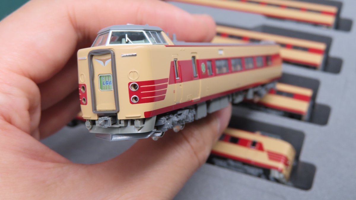 往年の「しなの」】 381系「しなの」好評発売中！中間改造先頭車のクロ