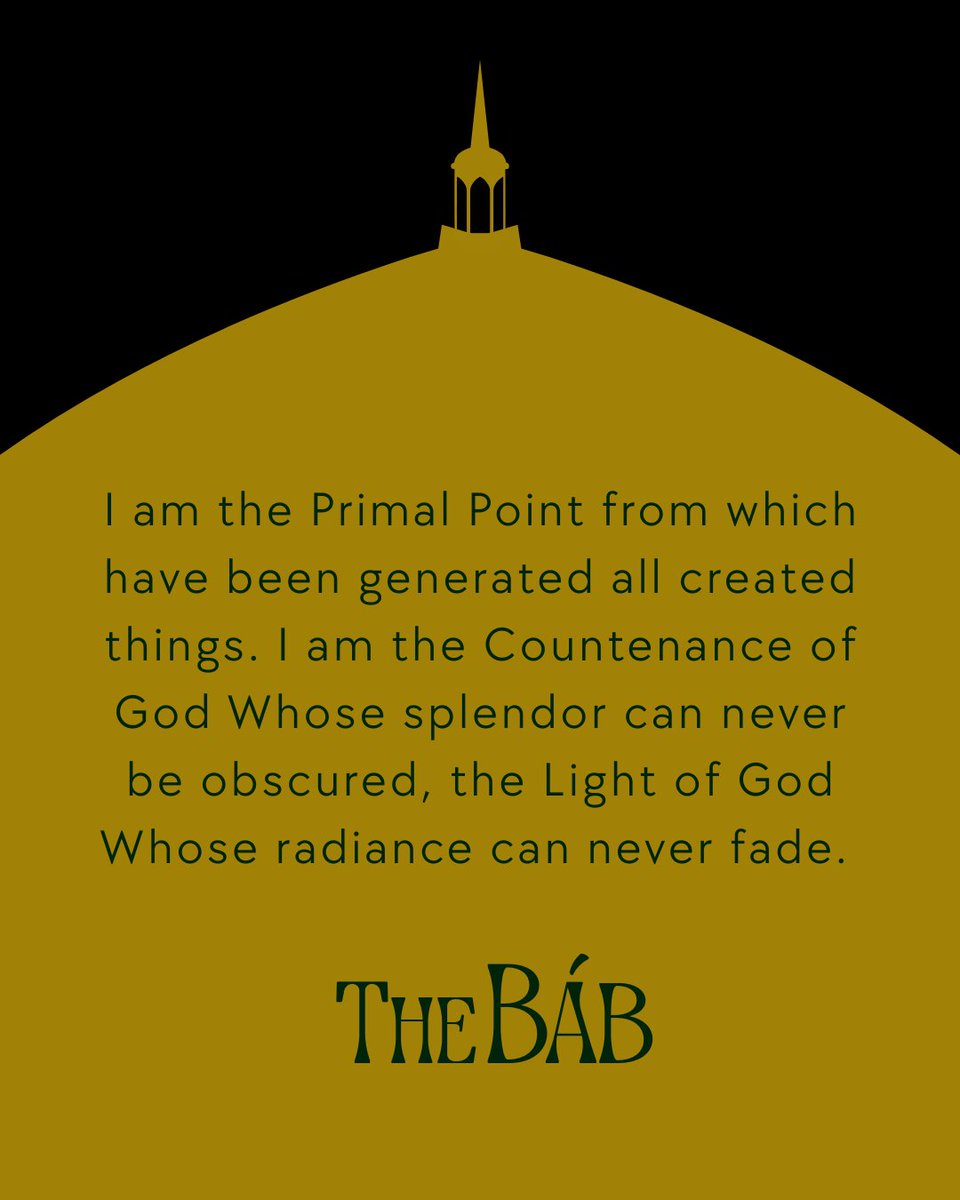 thebahaiblog's tweet photo. Wishing you a joyful Declaration of the Bab! https://t.co/EAegnhtIye