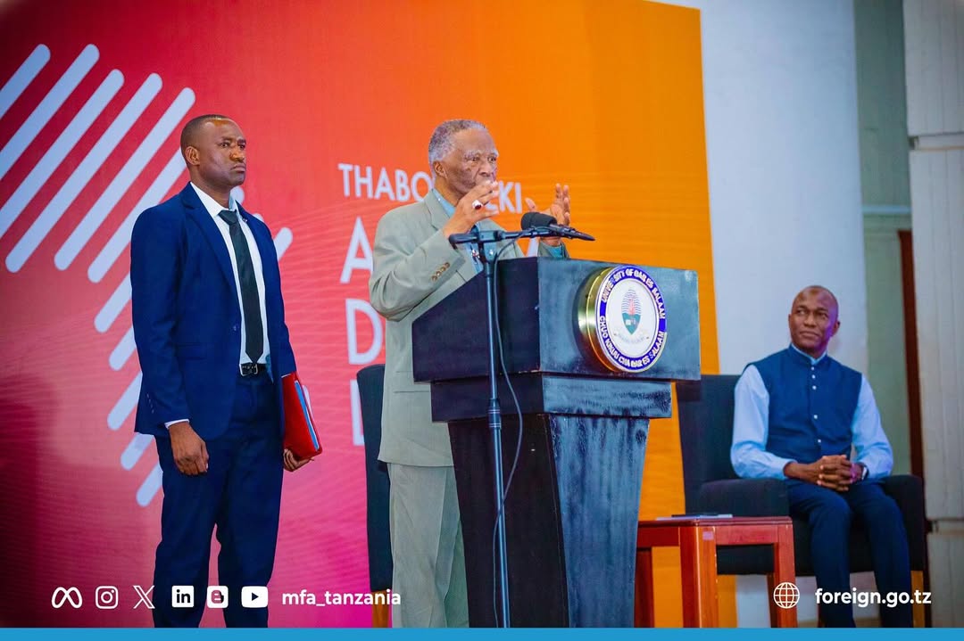 DAR ES SALAAM: THE former South African President, Thabo Mbeki said the future of Africa cannot continue to be decided by others–it must be shaped by the decisions, efforts, and solidarity of Africans themselves.

Read more: dailynews.co.tz/mbeki-calls-on…
