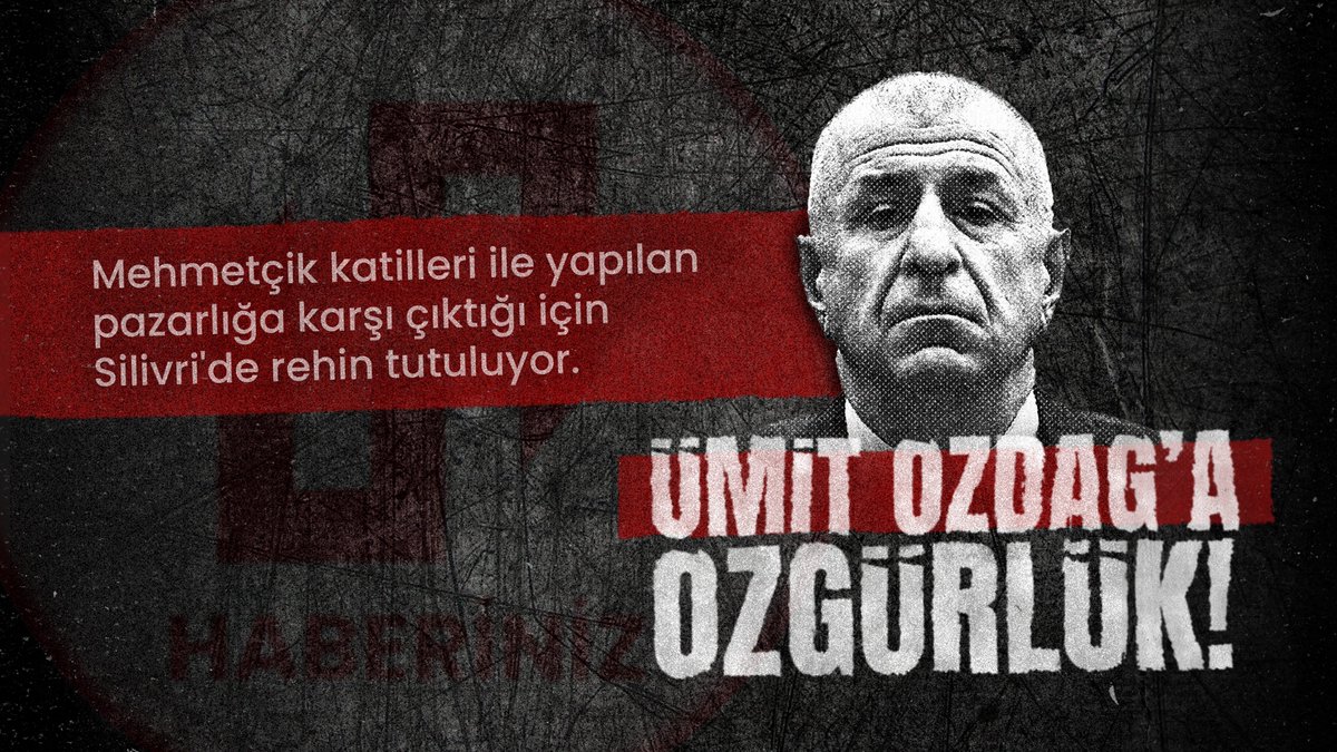 Ümit Özdağ, 122  gündür Silivri'de rehin tutuluyor.