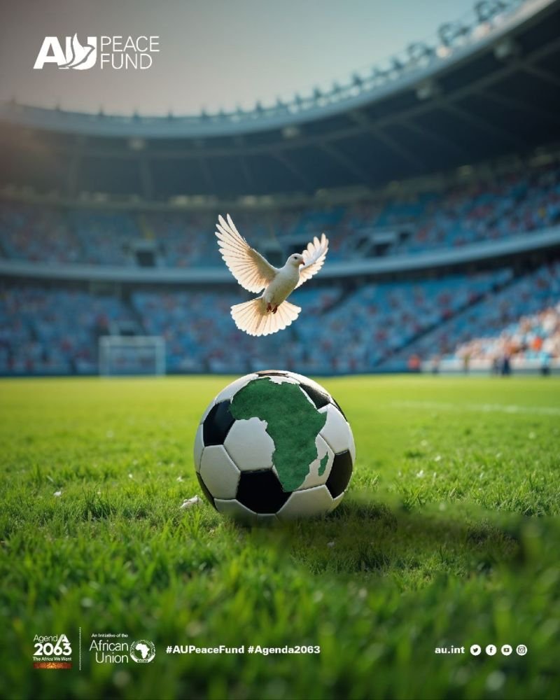 United by Football⚽
Bound by Peace🕊️
Football brings us together. Peace keeps us together.

📢Stay tuned — exciting announcement coming soon!
_____
Rassemblés par le Football
Engagés pour la Paix
Le #football nous réunit. La #paix renforce nos liens.

#AUPeceFund #Football4Peace