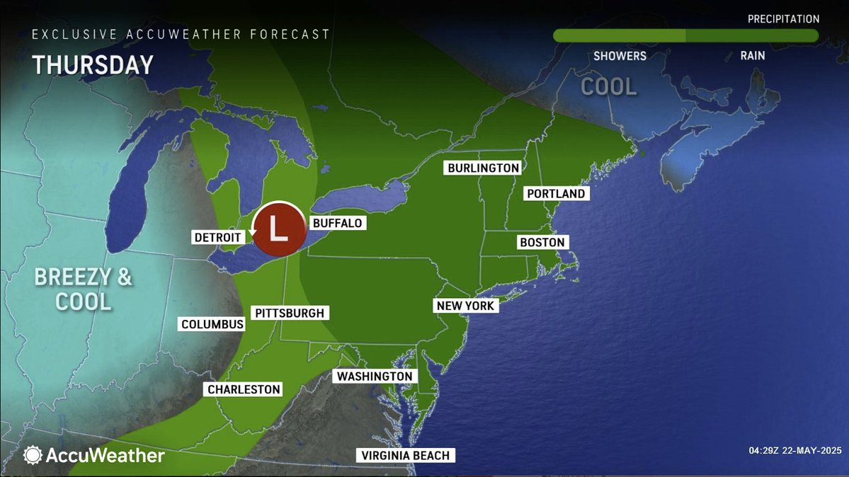 100.1 FM and AM 1020 KDKA (@kdkaradio) on Twitter photo WEATHER <a href="/accuweather/">AccuWeather</a> THURSDAY
• Today-Occasional rain and drizzle. High 54.
• Tonight-Cloudy with a couple showers. Low 47.
• Tomorrow-Partly sunny, can't rule out a couple showers. High 55. WEATHER <a href="/accuweather/">AccuWeather</a> THURSDAY
• Today-Occasional rain and drizzle. High 54.
• Tonight-Cloudy with a couple showers. Low 47.
• Tomorrow-Partly sunny, can't rule out a couple showers. High 55.