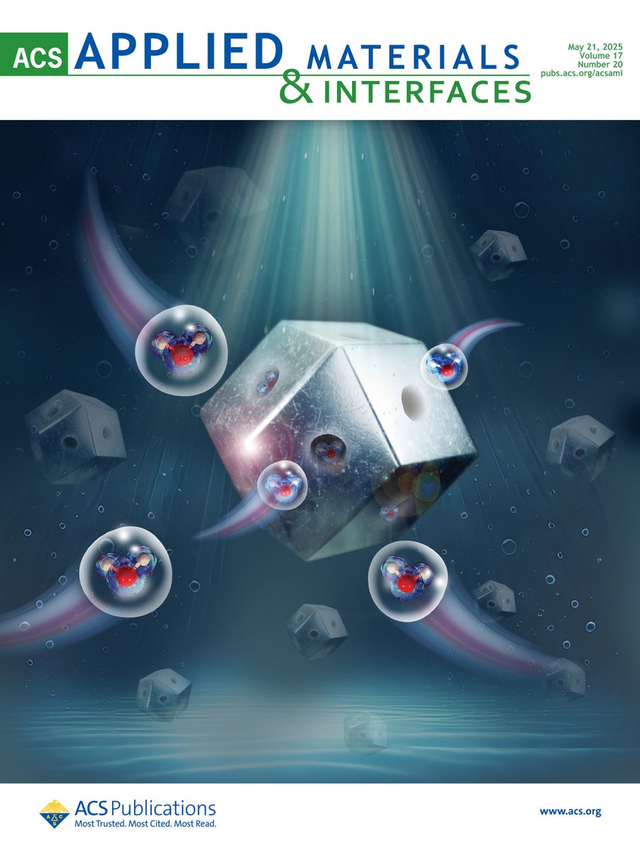 Yueting Sun (@yuetingsun) on Twitter photo Pleased to share a recent work featured on the Front Cover of <a href="/ACS_AMI/">ACS Applied Materials & Interfaces</a> where we discovered that creating hydrophilic mesopores on #MOF nanocrystals can make a more stable water suspension as a compressible liquid
pubs.acs.org/doi/10.1021/ac…
<a href="/ACSPublications/">ACS Publications</a> #MyACSCover Pleased to share a recent work featured on the Front Cover of <a href="/ACS_AMI/">ACS Applied Materials & Interfaces</a> where we discovered that creating hydrophilic mesopores on #MOF nanocrystals can make a more stable water suspension as a compressible liquid
pubs.acs.org/doi/10.1021/ac…
<a href="/ACSPublications/">ACS Publications</a> #MyACSCover