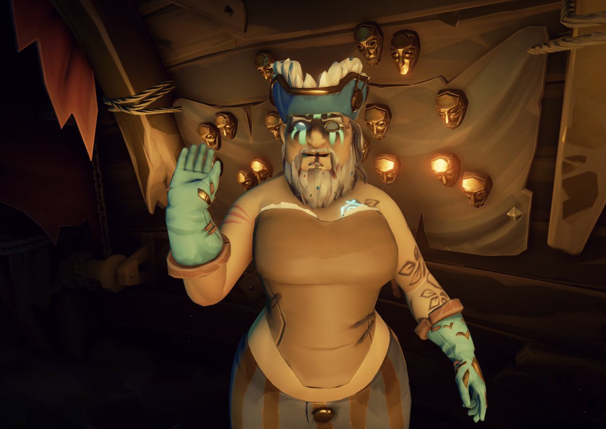 Flameheartthrob's tweet photo. Scariest reaper reporting for duty!
❤️🔥🌸🦀✨
#SeaOfThieves #MerrySeason16 #ReapersRule https://t.co/KSF5vkKdDp