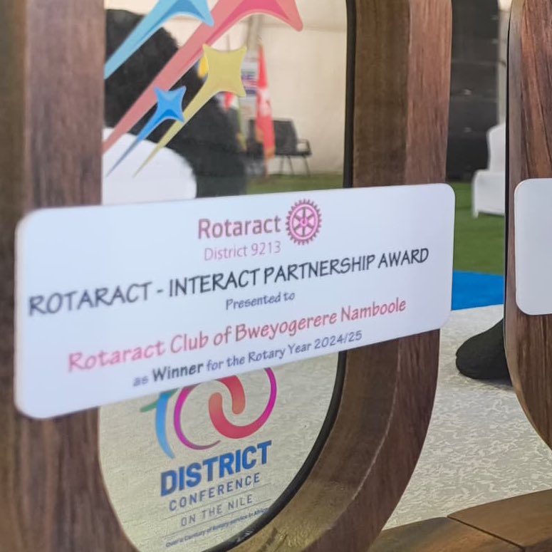 Serving as Youth Service Chair for <a href="/Destadia/">Rotaract Club of Bweyogerere Namboole</a> this Rotary year has been nothing short of amazing ✨Grateful to <a href="/JoanneLubega/">Joan Nambejja</a> <a href="/FrancisAdule/">Francis Adule</a> &amp; the incredible team who made it all possible.
We didn't just serve, we won! Award-winning docket🔥

#RoadTo15thInstallation 
#MomoInsta