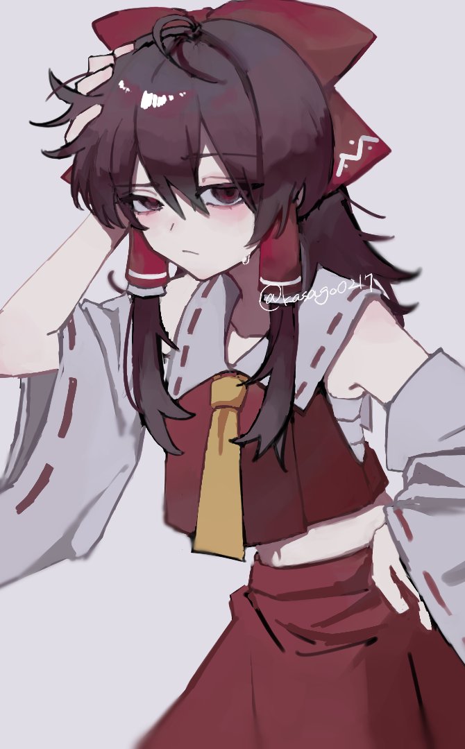 お気に入り
#過去絵を投げて絵を描いた気になろうキャンペーン 
#博麗霊夢  #東方Project ＃イラスト #illustration