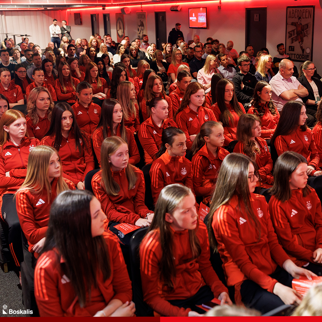 AberdeenWomen's tweet photo. The first ever AFC Girls Academy Awards took place at Pittodrie on Wednesday evening.

Thank you to all who attended and congratulations to all our award winners 🏆