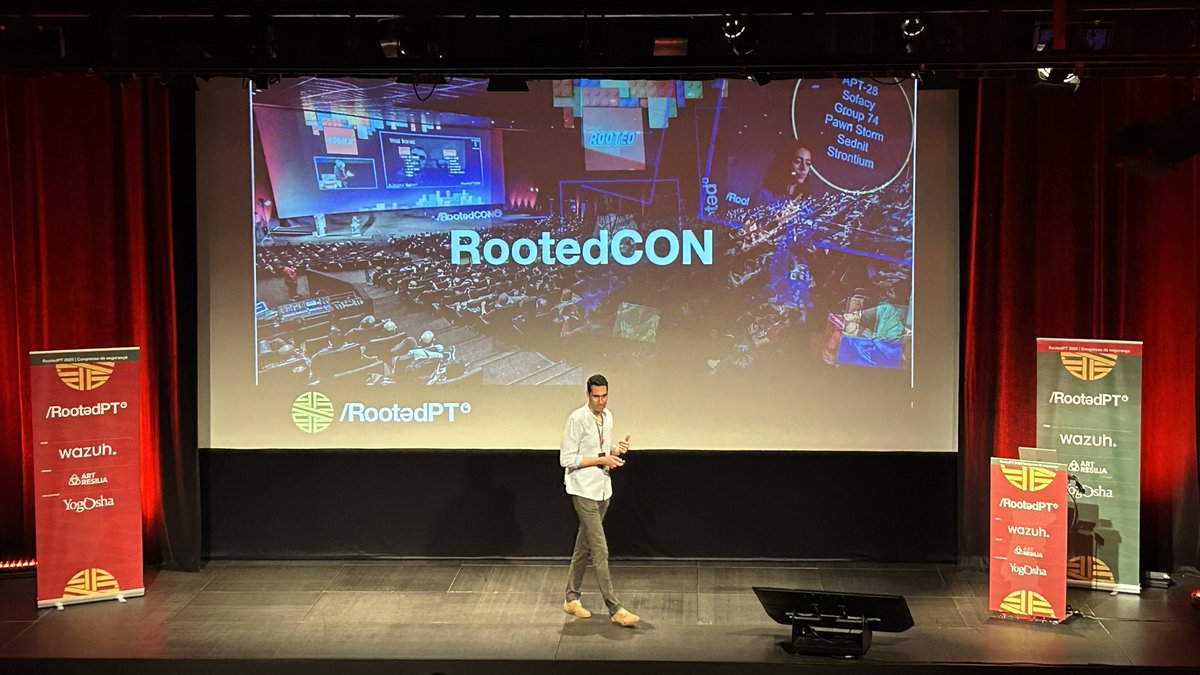 hackinhire's tweet photo. Incredible atmosphere at #RootedPT. Europe's best conference @rootedcon is in Lisbon today and tomorrow. Once again, our team is here. Don’t miss the opportunity! 
#RootedCON https://t.co/tbaITM30ii