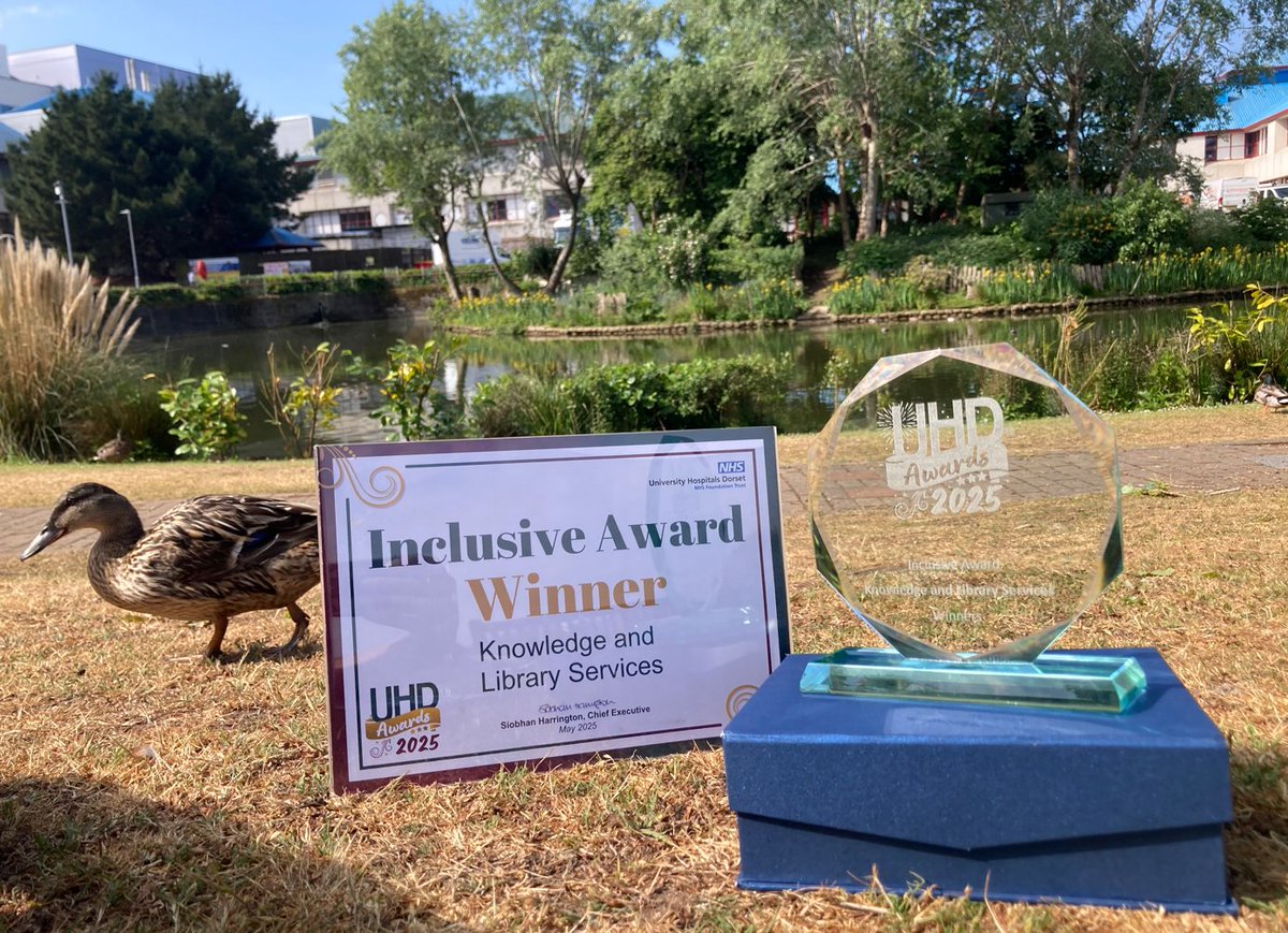 We’re incredibly honoured that our Knowledge and Library Service has been recognised with the Inclusivity Award at this year’s UHD Staff Awards.
It was a privilege to be among so many inspiring colleagues across our hospitals, huge congratulations to all the nominees and winners!