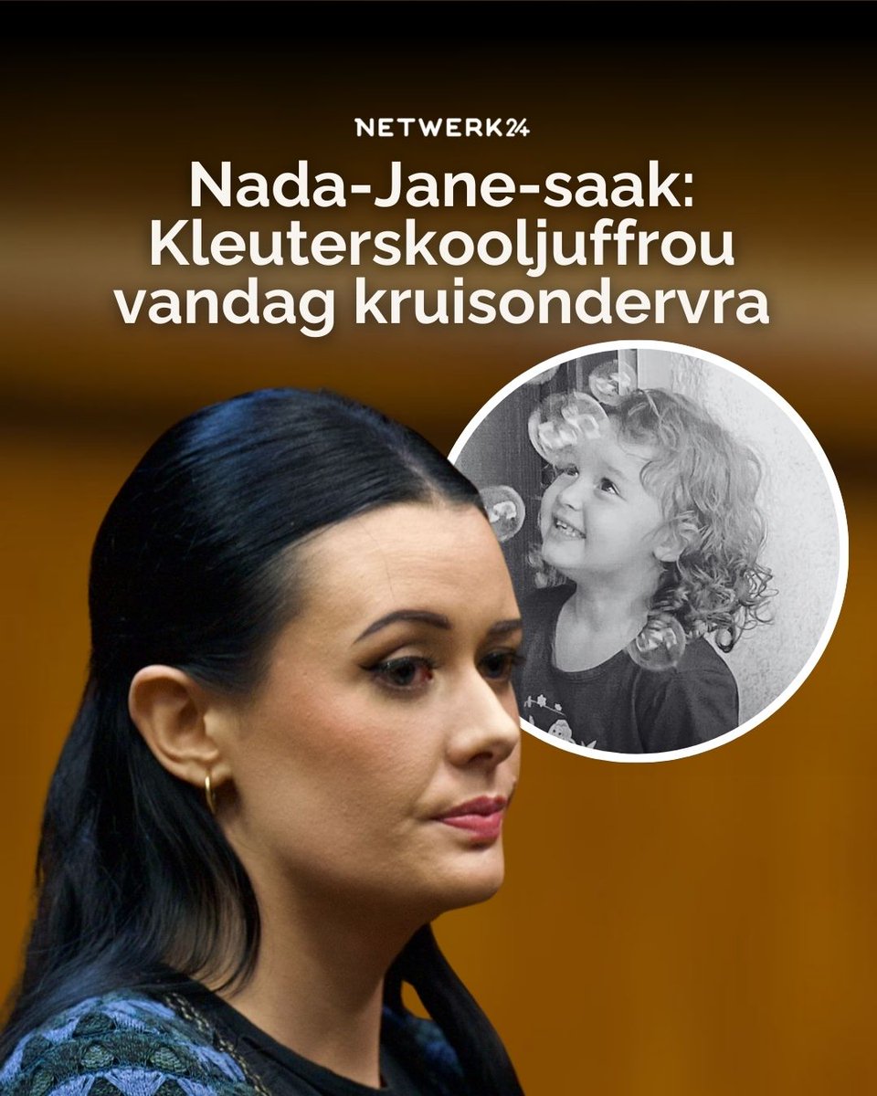 Die moordverhoor teen ‘n voormalige kleuterskooljuffrou wat glo haar destydse kêrel se dogtertjie verdrink het, gaan Donderdag in die hooggeregshof in Johannesburg voort. ||#NadaJane #nadajanechallita #AmberLeeHuges 
brnw.ch/21wSQci