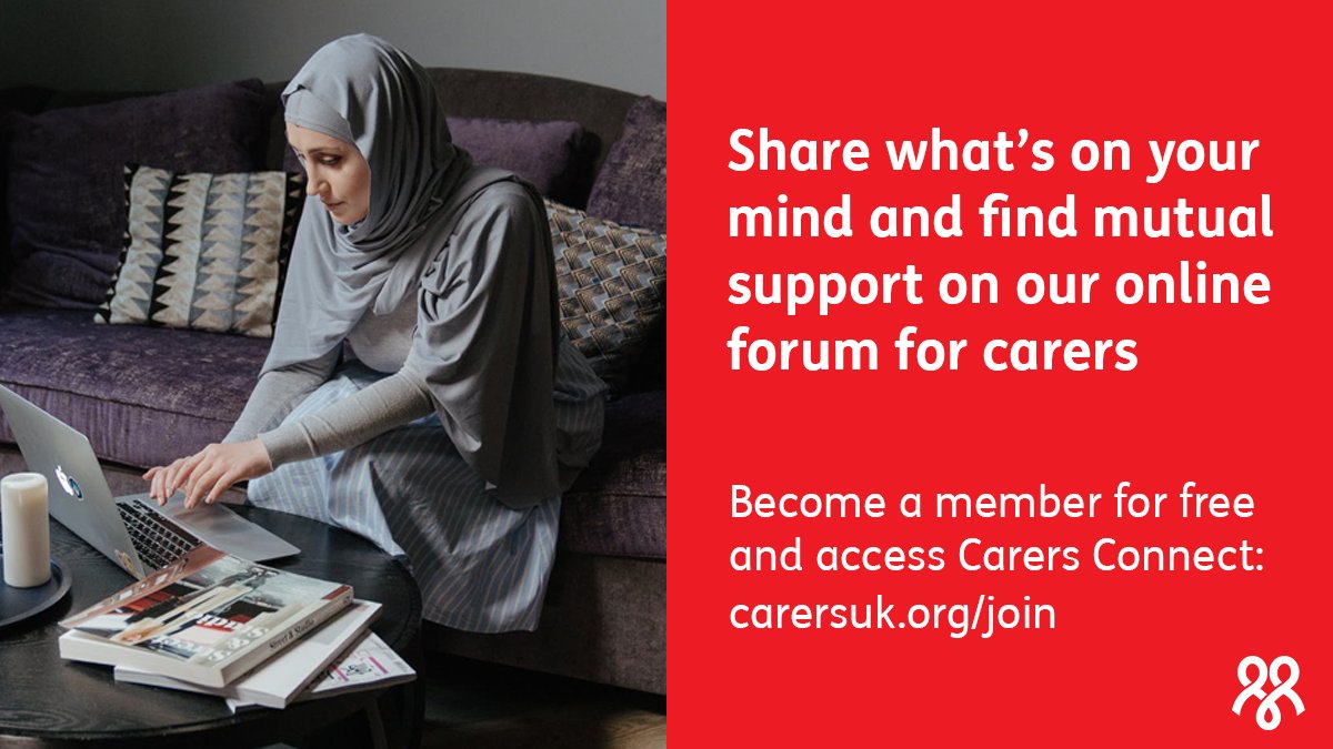 Looking after someone? Need to talk? Our online forum, Carers Connect, offers a space for carers to share experiences, get things off your chest and find mutual support.

Sign up as a member for free and join the conversation: carersuk.org/get-involved/j…