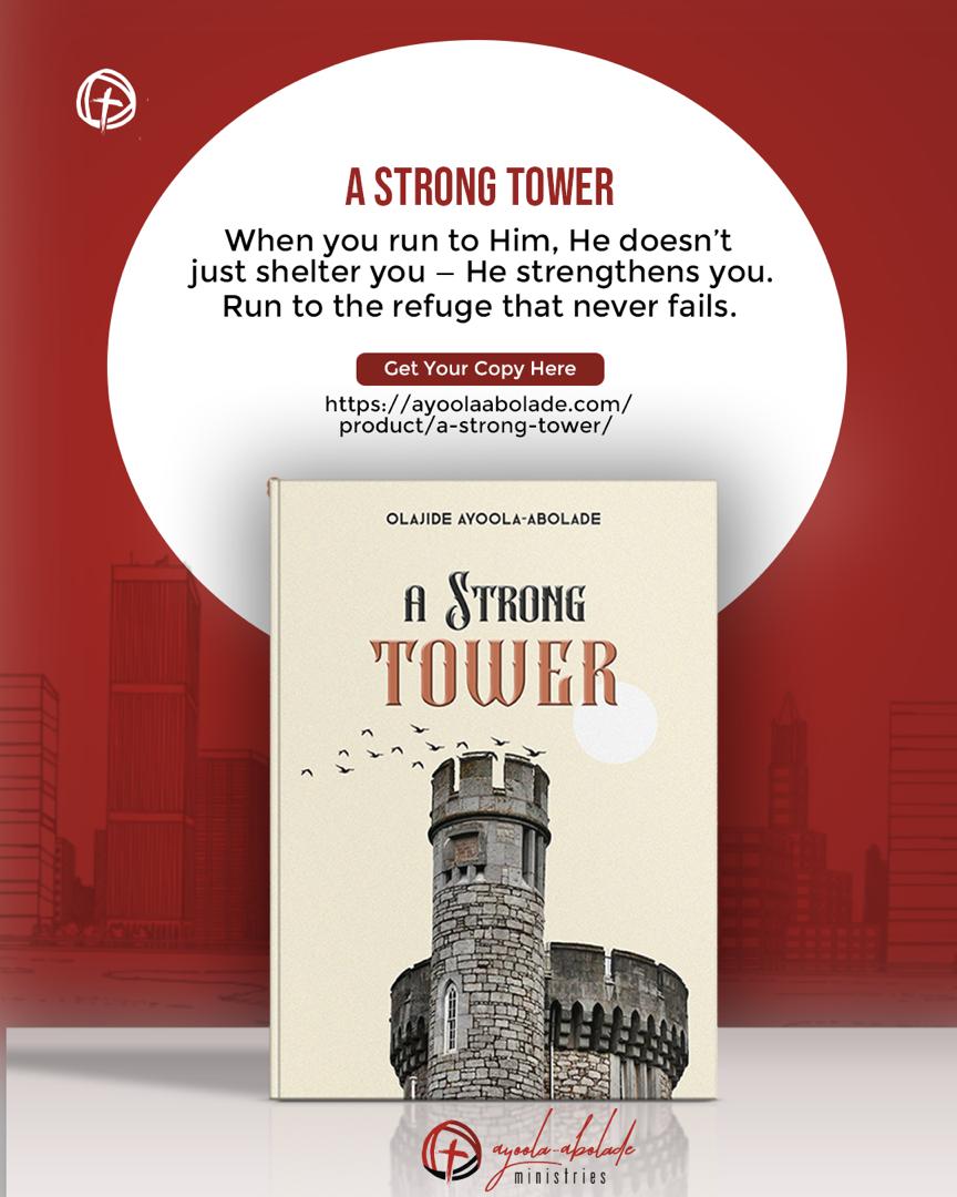 payoolaabolade's tweet photo. When life shakes you, where do you run?
 
“A Strong Tower” reminds us that God is not just present — He is our refuge, shield, and safe place in troubled times.
 
#payoolaabolade #ChristianBooks #ChristianReading #BooksOfFaith
#wisdomforliving #navigatinglife #biblicalwisdom https://t.co/J0gb6IErmY