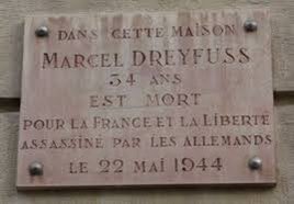 Le 22 mai 1944, Marcel DREYFUSS, 34 ans, était assassiné à Lyon par les allemands. 

Mort pour la France et la Liberté.