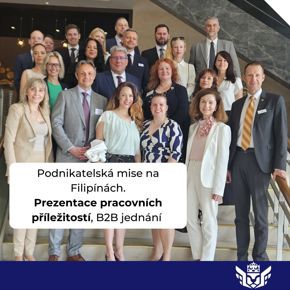 Právě jsme na podnikatelské misi na Filipínách! Cílem je posílit obchodní vztahy a rozšířit spolupráci v oblasti zaměstnávání a dopravy. Probíhají intenzivní B2B jednání a prezentace pracovních příležitostí v ČR. Velkým tématem je také nedostatek řidičů a možnosti uznávání
