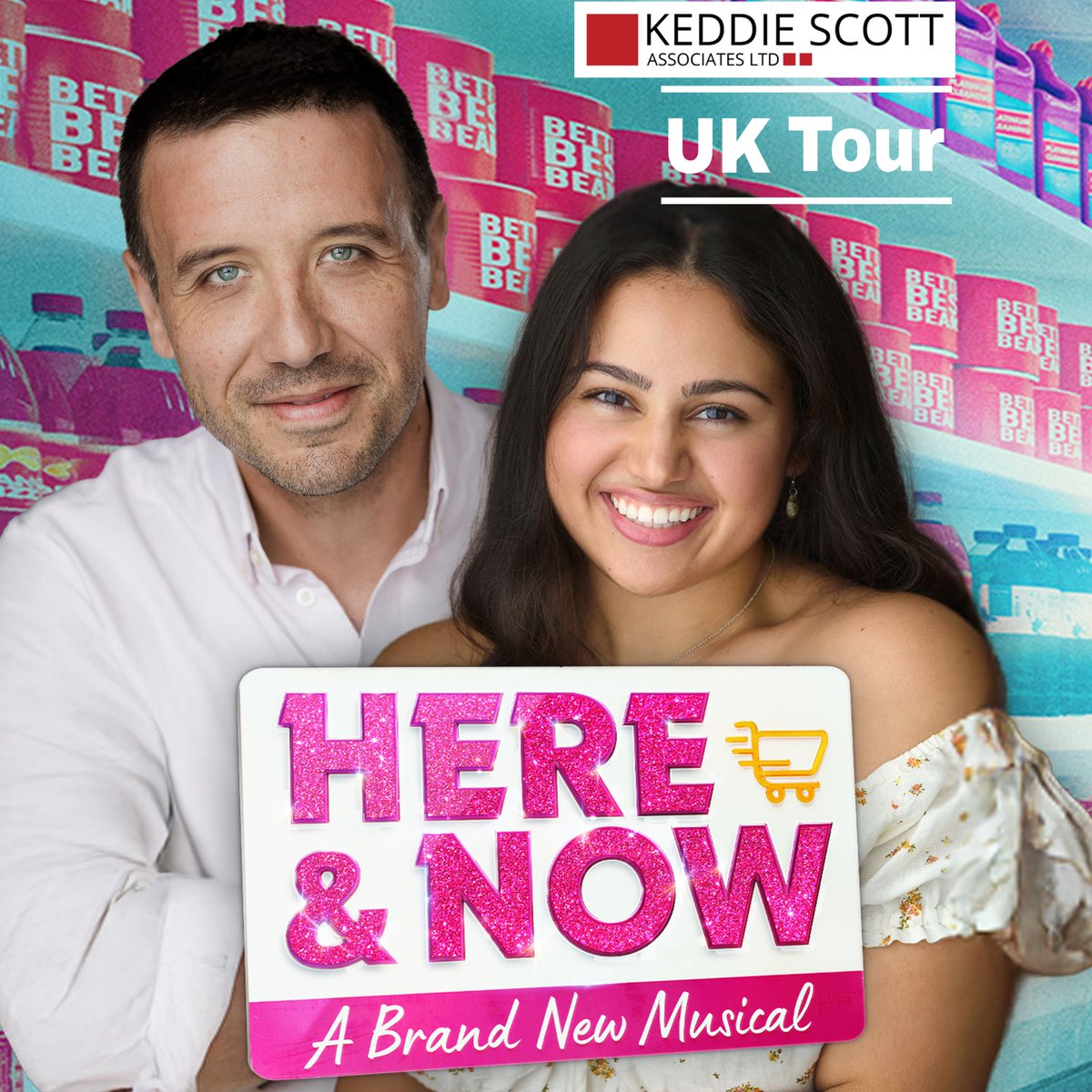 🎭Casting has been announced for the upcoming tour of the new musical Here and Now, featuring the songs of hit UK pop group Steps.
⭐CHRIS GRAHAMSON as Gareth
⭐ROSIE SINGHA as Neeta
#SuperClients