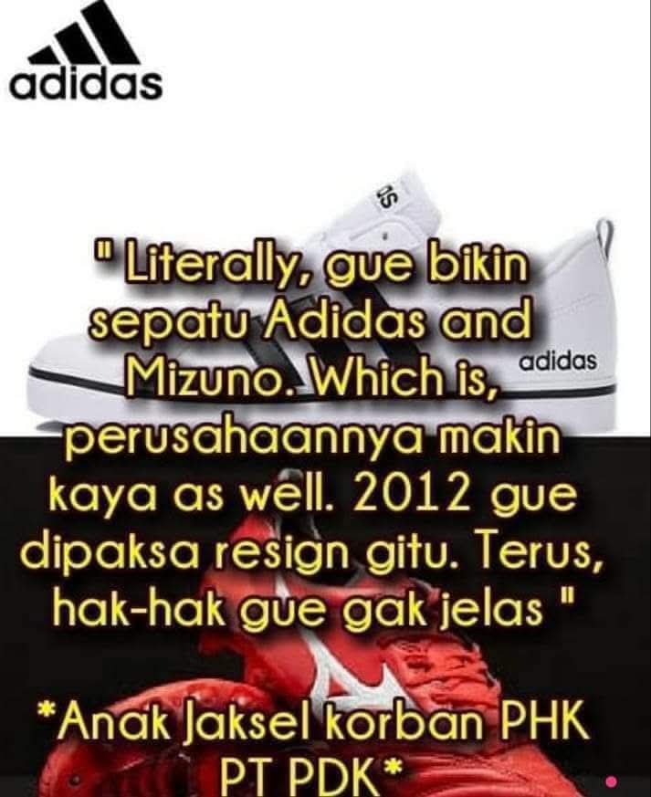 Pinah89427096's tweet photo. They are women workers demand the right to decent wages,good working condition &amp; freedom of association.But they are dismised, 11 year fighting but @adidasUS @adidasfootball @MizunorunningCA silent
#PayOurRights
#JusticeForPDKWomenWorkers
@GLJhub @CleanClothes @LipSedane https://t.co/Eludn00ouE