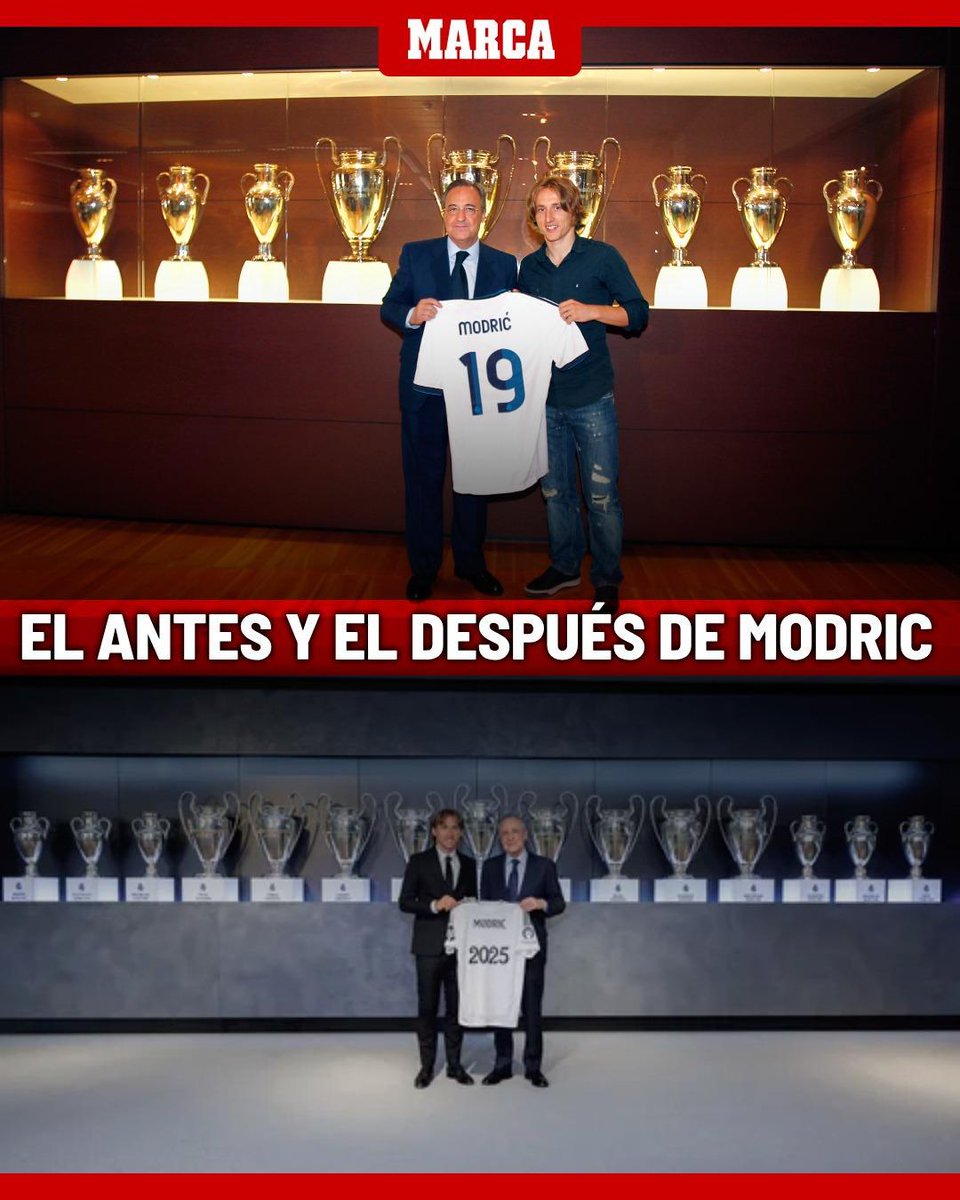 marca's tweet image. 🏆 El legado de Luka Modric en el Real Madrid es eterno 🏆
