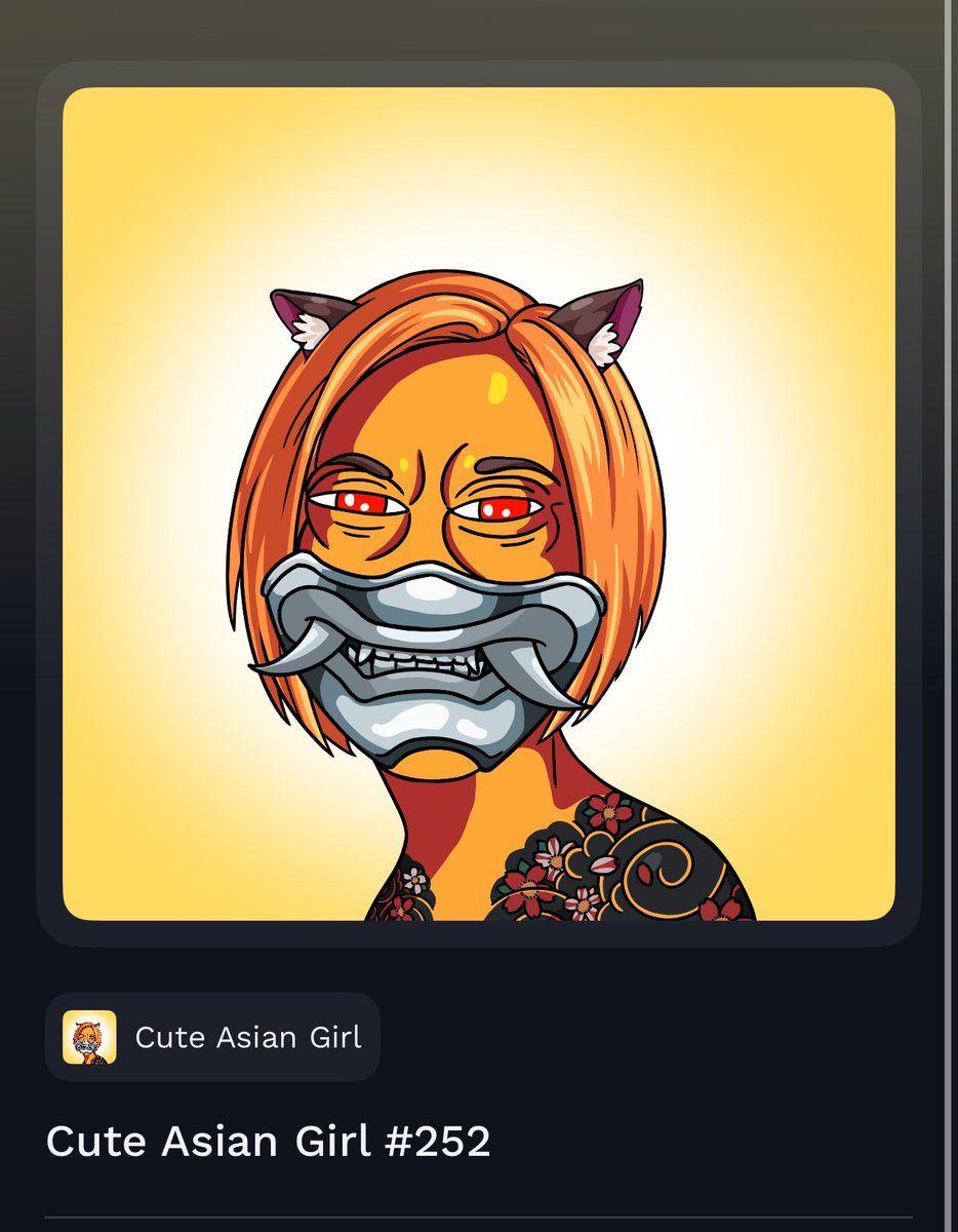 And so? How lucky I am? 🔥#CAG #RON #NFT

<a href="/thetickeriscag/">Cute Asian Girl $CAG</a> 
<a href="/Ronin_Network/">Ronin</a>