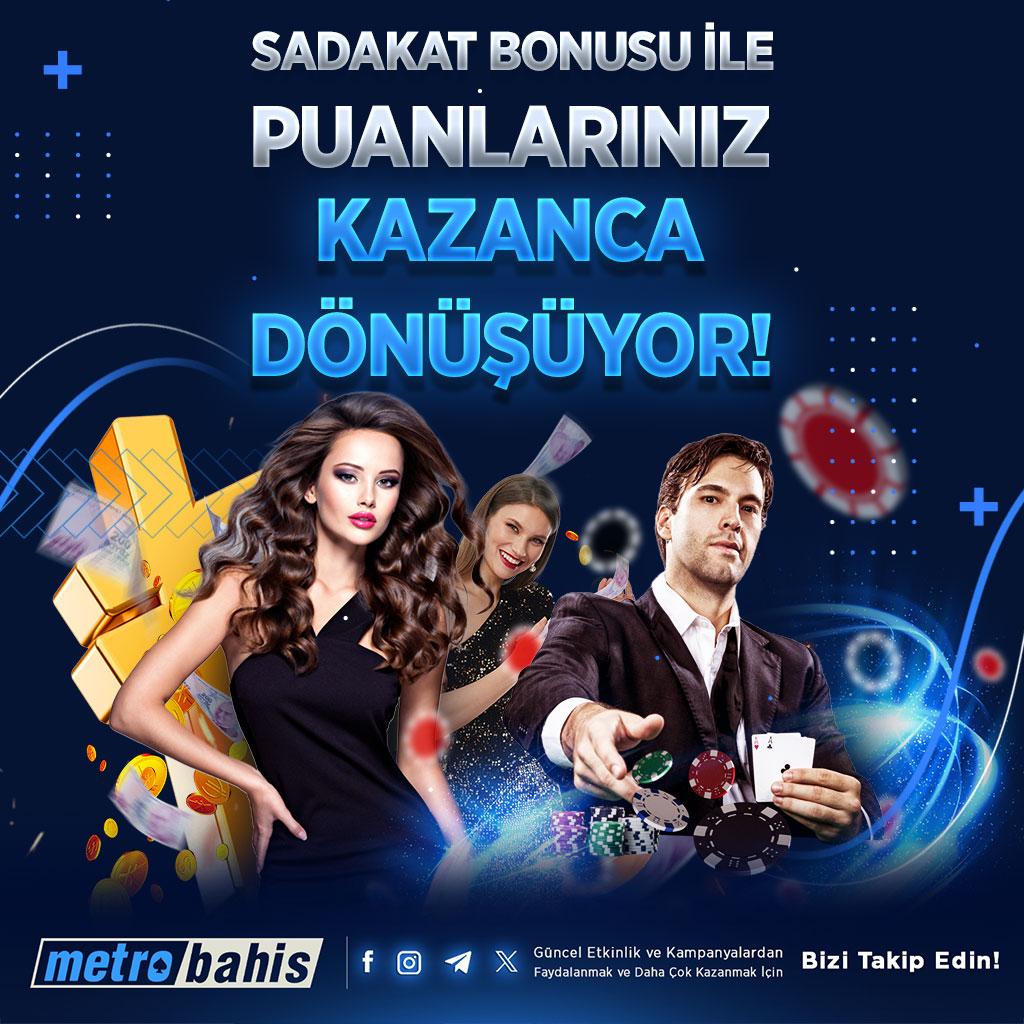 Metrobahis_'s tweet photo. 💎 Sadakat Puanlarıyla Kazançlı Bir Yolculuk! ✅

🎁Sadakat Puan Sistemi ile oyun keyfinizi kazanca dönüştürün! Oynadıkça puan kazanın, puanlarınızı şartsız ve çevrimsiz şekilde nakit veya harika ödüller olarak kullanın! 💸
 💙https://t.co/BaY9cQHJg7 https://t.co/s6XGUFBM7p