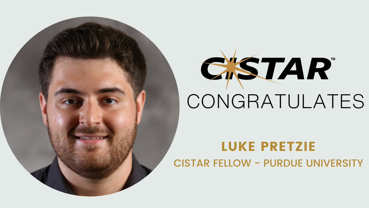CISTAR.US (@cistar_erc) on Twitter photo Congratulations to Purdue PhD student Luke Pretzie, accepted into the <a href="/ENERGY/">U.S. Department of Energy</a> Office of Science Graduate Student Research Program! He will work at <a href="/argonne/">Argonne National Lab</a> developing machine learning models for catalyst research. #Purdue #DOE #Research #STEM
Read more: bit.ly/3F1yzUd Congratulations to Purdue PhD student Luke Pretzie, accepted into the <a href="/ENERGY/">U.S. Department of Energy</a> Office of Science Graduate Student Research Program! He will work at <a href="/argonne/">Argonne National Lab</a> developing machine learning models for catalyst research. #Purdue #DOE #Research #STEM
Read more: bit.ly/3F1yzUd