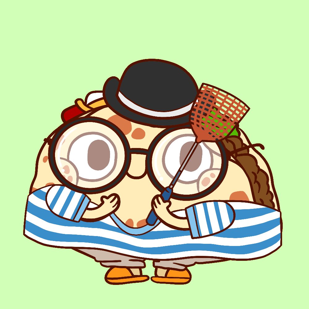 passwordistac0's tweet photo. Just minted @TheTacoTribe today and got this sweet little guy!
Was hoping for a 1:1, but who doesn't love a derby! #feelingfancyaf #NFTCommunity #FriendofPolygon https://t.co/l6ai8F1Y55