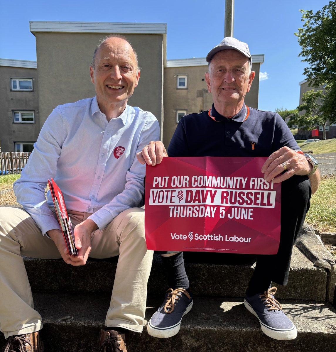Paul Waugh MP (@paulwaugh) on Twitter photo Hamilton resident Bobby Cook tells me he has known <a href="/DavyRussell4HLS/">Davy Russell for Hamilton, Larkhall and Stonehouse</a> for years.
“When Davy tells you something, he does it.”
And Davy is the only candidate in this by-election who is not a career politician.
#vote <a href="/ScottishLabour/">Scottish Labour</a> June 5. Hamilton resident Bobby Cook tells me he has known <a href="/DavyRussell4HLS/">Davy Russell for Hamilton, Larkhall and Stonehouse</a> for years.
“When Davy tells you something, he does it.”
And Davy is the only candidate in this by-election who is not a career politician.
#vote <a href="/ScottishLabour/">Scottish Labour</a> June 5.