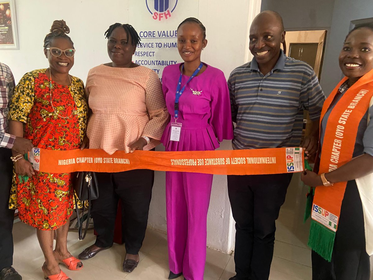 ISSUP Nigeria continued courtesy visits in Enugu &amp; Oyo states. In Enugu, visited the Deputy Vice Chancellor of University of Nigeria, &amp; the Medical Dir., Federal Neuropsychiatric Hospital, Enugu. In Oyo, visited the Federal Road Safety Commission and a treatment &amp; rehab. centre.