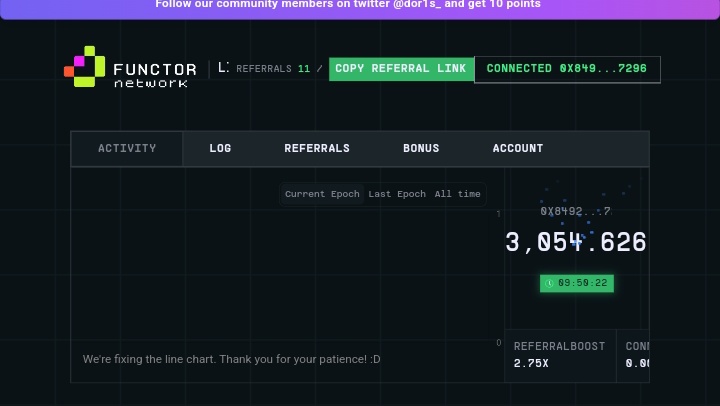 pillzadewale's tweet photo. Hey real builder @FunctorNetwork! Are we farming token or points? 

Please, we need more communications. That's also important when we are building a tower. A tower hitting the Mars. 

I'm a beliver of this great project #FunctorNetwork 💯 https://t.co/A6qWAiC5wC