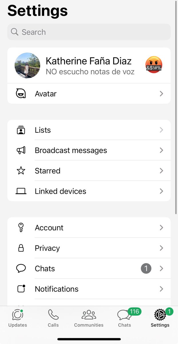 Al parecer estos estatus de WhatsApp no funcionan de nada.