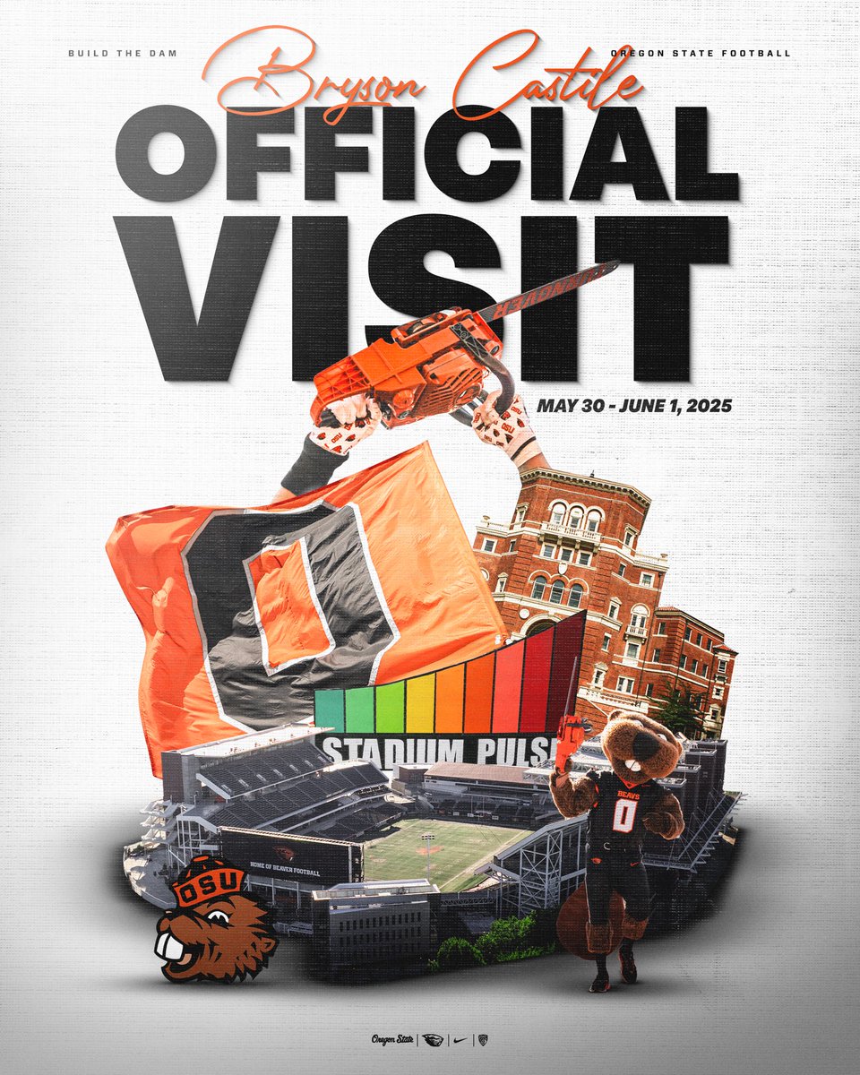 Bryson Castile 2026 ATH (@darealbrysonc) on Twitter photo I Will Be In Corvallis On An OV May 30th-June 1st !! 🦫 #GoBeavs
<a href="/Coach_Bray/">Trent Bray</a> <a href="/JRMoala/">Coach JR Moala</a>
<a href="/coachjsam/">Joseph Sam</a> <a href="/CoachJ_O/">Coach J.O.</a> <a href="/CoachC_Osunde/">C.O.365 Training</a> <a href="/adamgorney/">Adam Gorney</a> <a href="/MikeRoach247/">Mike Roach</a> <a href="/SWiltfong_/">Steve Wiltfong</a> <a href="/DemetricDWarren/">Demetric D. Warren</a> <a href="/CKennedy247/">Collin Kennedy</a> <a href="/BrandonHuffman/">Brandon Huffman</a> @Coachjmartin56 @bowievolfbsam I Will Be In Corvallis On An OV May 30th-June 1st !! 🦫 #GoBeavs
<a href="/Coach_Bray/">Trent Bray</a> <a href="/JRMoala/">Coach JR Moala</a>
<a href="/coachjsam/">Joseph Sam</a> <a href="/CoachJ_O/">Coach J.O.</a> <a href="/CoachC_Osunde/">C.O.365 Training</a> <a href="/adamgorney/">Adam Gorney</a> <a href="/MikeRoach247/">Mike Roach</a> <a href="/SWiltfong_/">Steve Wiltfong</a> <a href="/DemetricDWarren/">Demetric D. Warren</a> <a href="/CKennedy247/">Collin Kennedy</a> <a href="/BrandonHuffman/">Brandon Huffman</a> @Coachjmartin56 @bowievolfbsam