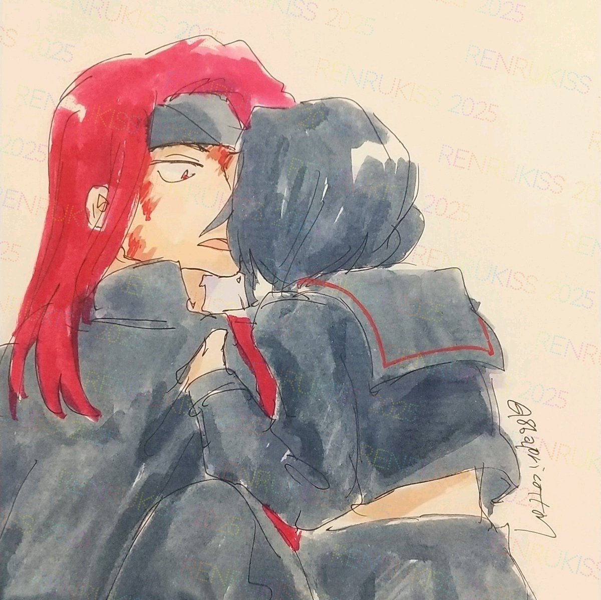 この学パロだとこんなイメージですハイ
#恋ルキッス2025