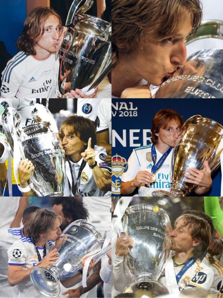 Estoy destrozado, entendió desde el día uno lo que era el Madrid y se va como uno de los mejores jugadores de la historia del futbol. Para muchos el mejor centrocampista de la historia.

Don Lukita Modric.
