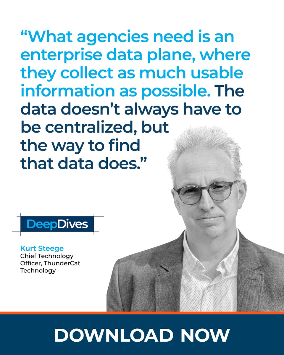 ThunderCat Tech (@thundercat_tech) on Twitter photo In our latest <a href="/GovCIOMedia/">GovCIO Media & Research</a> #DeepDive, “AI for Data-Driven Resilience,” Chief Technology Officer Kurt Steege highlights use cases where AI is driving meaningful impact and being successfully adopted.
Check out the ebook to learn more: hubs.li/Q03nMLgv0 In our latest <a href="/GovCIOMedia/">GovCIO Media & Research</a> #DeepDive, “AI for Data-Driven Resilience,” Chief Technology Officer Kurt Steege highlights use cases where AI is driving meaningful impact and being successfully adopted.
Check out the ebook to learn more: hubs.li/Q03nMLgv0