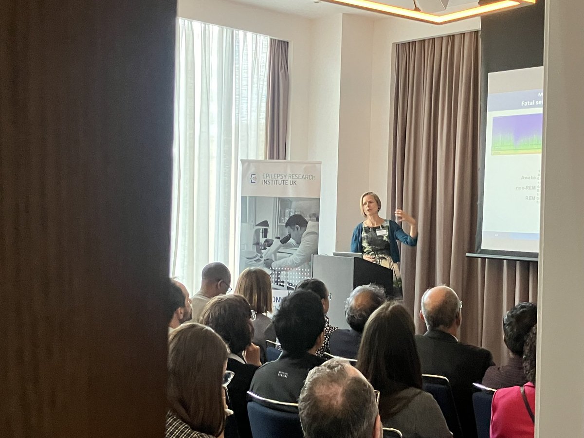 EpilepsyInst's tweet photo. In our Mortality, Morbidity & Risk session: Dr Marco Mula highlights the mental health burden of #epilepsy, while Dr Else Tolner shares new data on brainstem depolarisations and #SUDEP risk in FHM models. #EpilepsyResearchConference #EpilepsyWeek https://t.co/eOWNxNAT4z