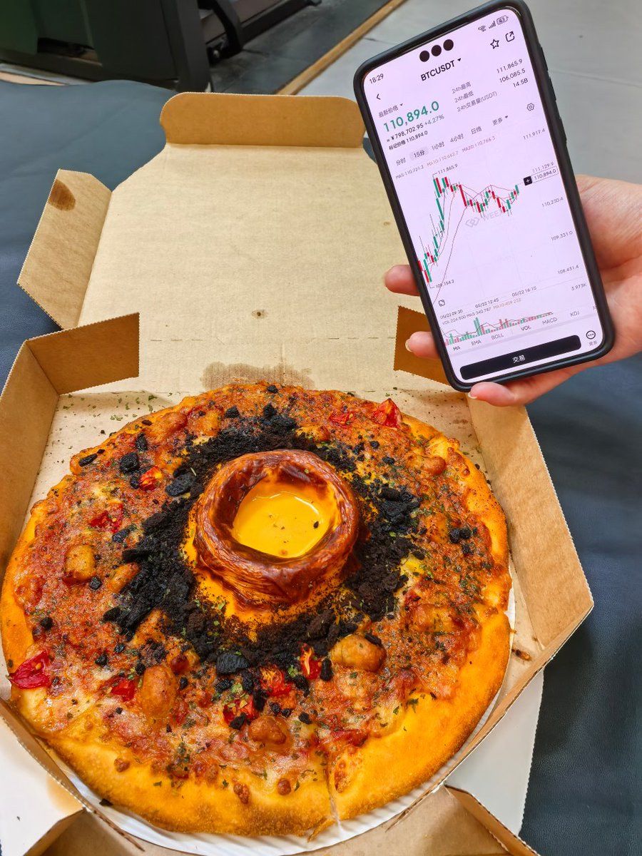 🍕#WEEX披萨节来袭！ 一块披萨，致敬比特币改变世界的第一步！ BTC披萨日，不只是庆祝，更是铭记那份「去中心化」的初心。  加入我们，为自由交易干杯！ #BTC #WEEX #披萨节#