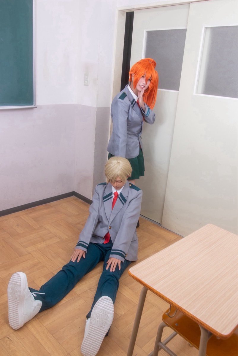 ⚠︎cosplay

     ｢    ごめんな〜！！   ｣

MHA ＊ 🕰✊🏻

#ハコアム大阪 

🕰→カナちゃん <a href="/kana_yan325/">カナ</a> 
✊🏻→私

📷→ 六糖 様 <a href="/610_photo/">六糖📷🍀</a>