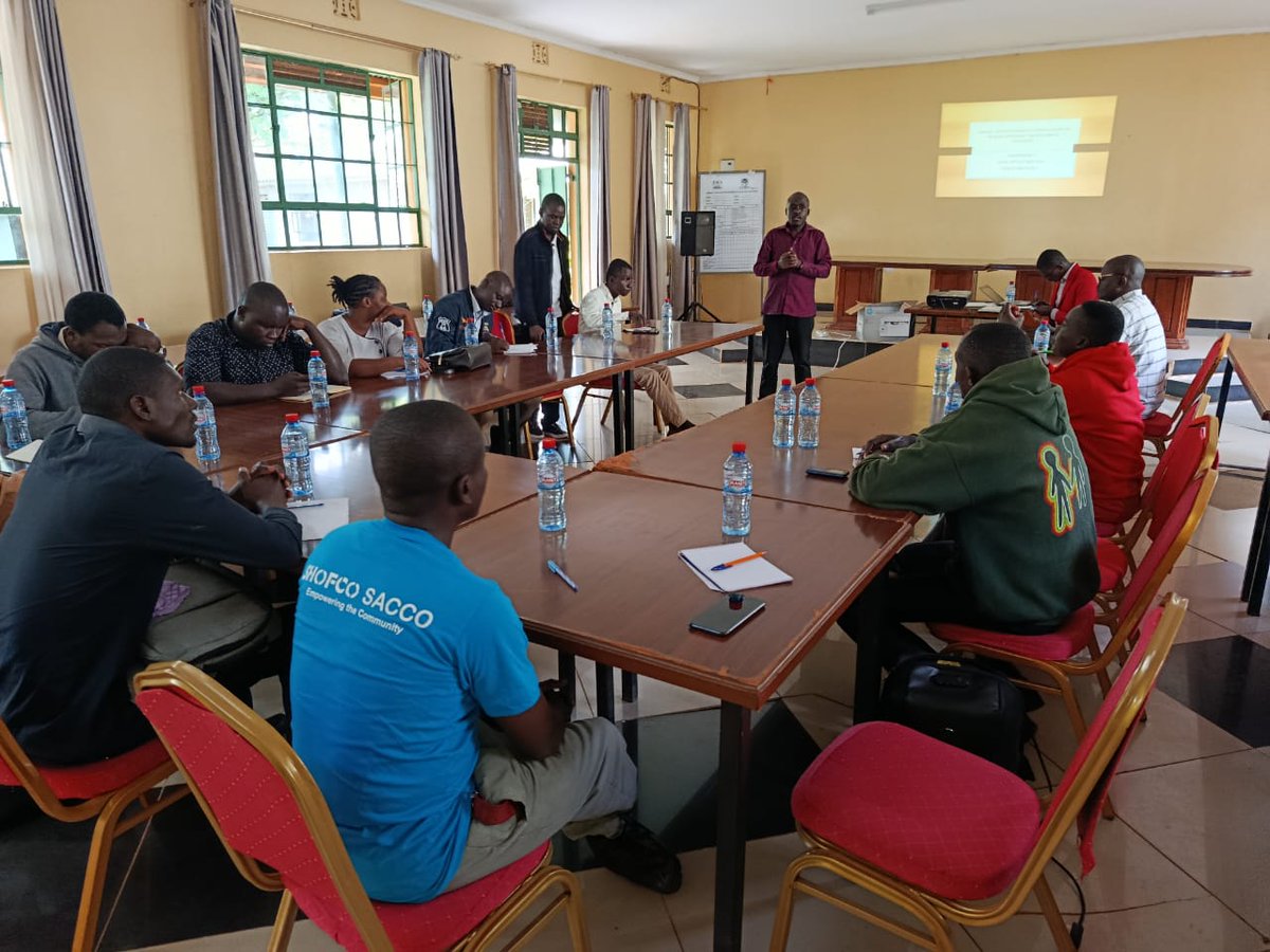 Siaya CSOs network meeting under TUNU project on social accountability application in public contract monitoring training