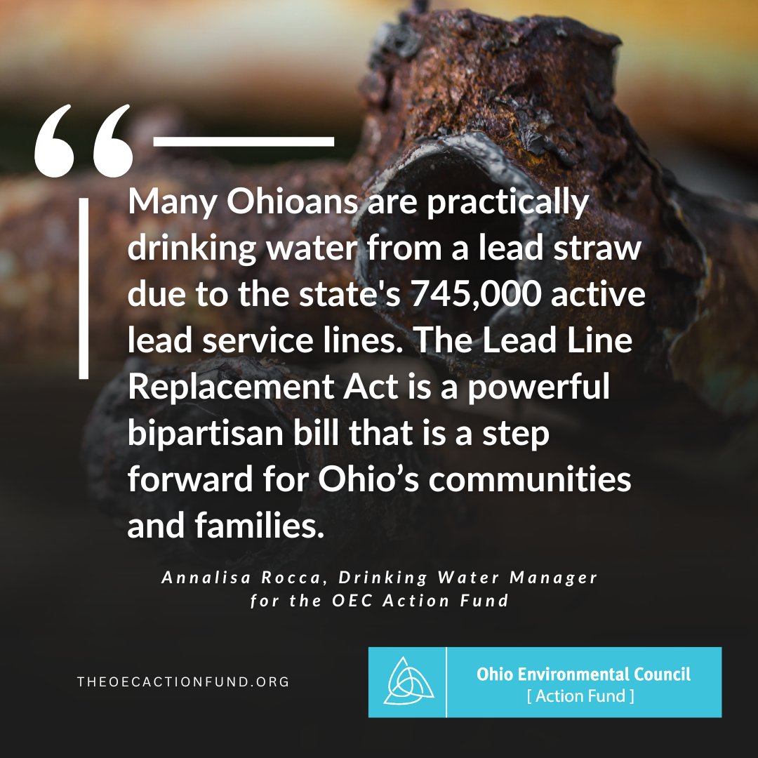 OEC Action Fund (@oecactionfund) on Twitter photo The OEC Action Fund is thrilled to work alongside bipartisan support on the Lead Line Removal Act. There is no safe level of lead, and this legislation will remove all of Ohio's lead service lines in 15 years. Thank you to <a href="/iamDontavius/">Dontavius L. Jarrells</a> and <a href="/MBlasdel79/">Monica Robb Blasdel</a> for your efforts!! The OEC Action Fund is thrilled to work alongside bipartisan support on the Lead Line Removal Act. There is no safe level of lead, and this legislation will remove all of Ohio's lead service lines in 15 years. Thank you to <a href="/iamDontavius/">Dontavius L. Jarrells</a> and <a href="/MBlasdel79/">Monica Robb Blasdel</a> for your efforts!!