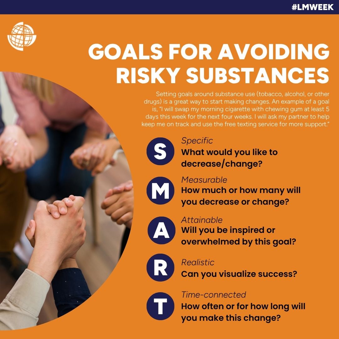 Today is Substance Avoidance Day!
Small steps, support, &amp; persistence are key to breaking the cycle of risky substance use. Stay strong! 💪🚭 #SubstanceAvoidance #LifestyleMedicine #HealthGoals #LMweek2025 #LifeMedGlobal