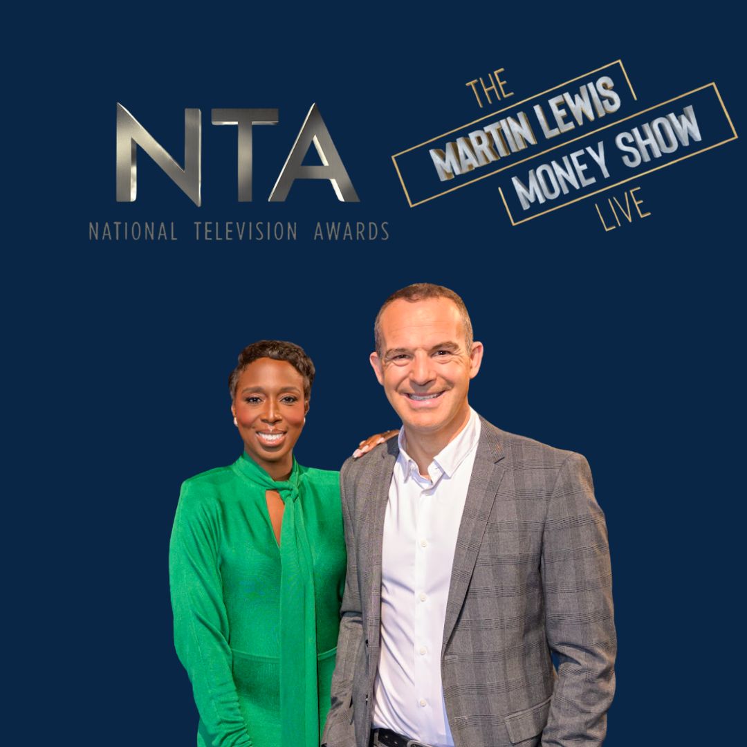 The Martin Lewis Money Show Live (@itvmlshow) on Twitter photo 📺 ⭐️ The National Television Awards 📺⭐️
We’ve been nominated in the NTAs longlist! <a href="/MartinSLewis/">Martin Lewis</a> and Jeanette 👏
We’d love your votes for us in Best Factual Entertainment 🏆
And for Martin as Best Presenter! 🏆
nationaltvawards.com/vote
Thank you! #MartinLewis 📺 ⭐️ The National Television Awards 📺⭐️
We’ve been nominated in the NTAs longlist! <a href="/MartinSLewis/">Martin Lewis</a> and Jeanette 👏
We’d love your votes for us in Best Factual Entertainment 🏆
And for Martin as Best Presenter! 🏆
nationaltvawards.com/vote
Thank you! #MartinLewis