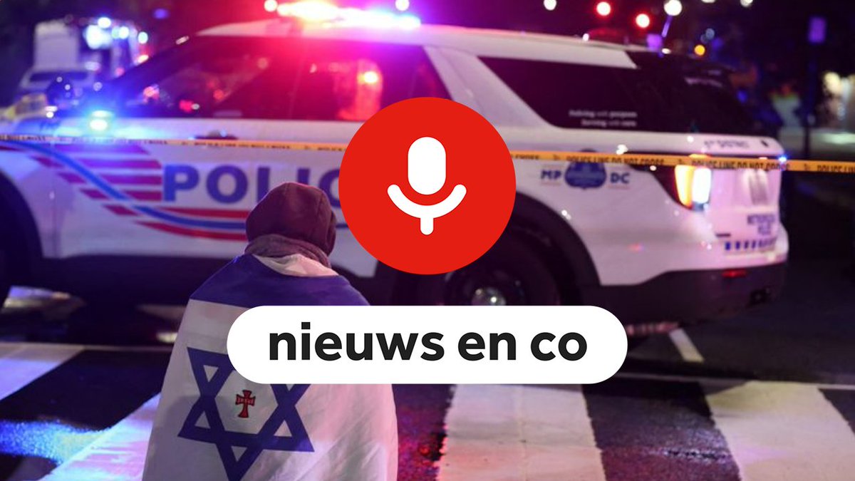 Nieuws en Co (@nieuwsenco) on Twitter photo Straks in Nieuws en Co:
➡️In Washington zijn vannacht twee medewerkers van de Israëlische ambassade doodgeschoten. Dat gebeurde bij het Joods Museum, waar een evenement gehouden werd voor jonge diplomaten. Verslaggever <a href="/simonetukker/">Simone Tukker</a> met de laatste feiten.
Om 17u <a href="/NPORadio1/">NPO Radio 1</a>📻 Straks in Nieuws en Co:
➡️In Washington zijn vannacht twee medewerkers van de Israëlische ambassade doodgeschoten. Dat gebeurde bij het Joods Museum, waar een evenement gehouden werd voor jonge diplomaten. Verslaggever <a href="/simonetukker/">Simone Tukker</a> met de laatste feiten.
Om 17u <a href="/NPORadio1/">NPO Radio 1</a>📻