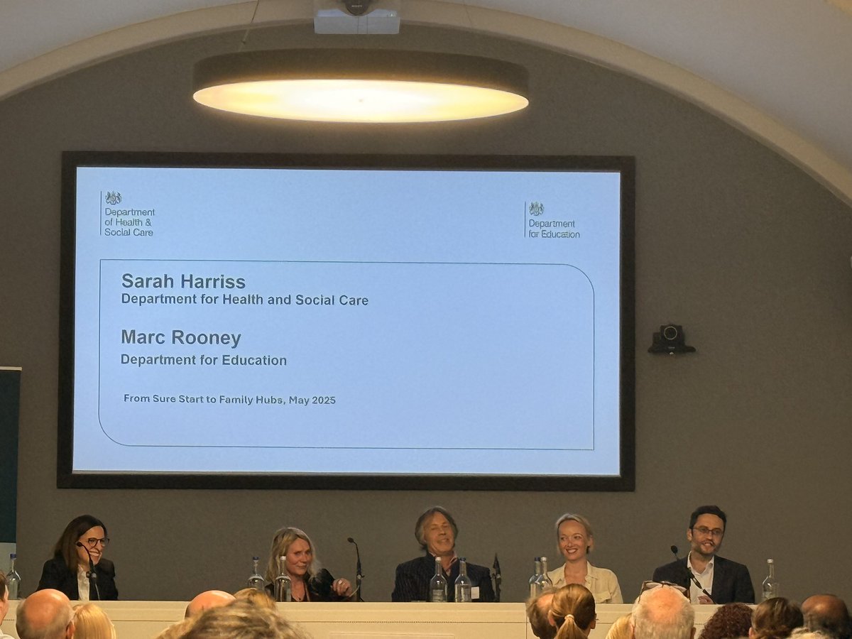 Gabriella Conti (@gabri_ellaconti) on Twitter photo 🎙️ Session 3️⃣ our <a href="/TheIFS/">Institute for Fiscal Studies</a> #SureStart report launch is 🔛!
Chaired by <a href="/Sarah_Cattan/">Sarah Cattan</a>
- S Newman on EY offer in <a href="/westminsterco/">City of Westminster</a>
- C Martin on children’s services in <a href="/Essex_CC/">Essex County Council</a>
- S Newman <a href="/DHSCgovuk/">Department of Health and Social Care</a> & M Rooney <a href="/educationgovuk/">Department for Education</a> sharing valuable inside from within <a href="/GOVUK/">GOV.UK</a> 🎙️ Session 3️⃣ our <a href="/TheIFS/">Institute for Fiscal Studies</a> #SureStart report launch is 🔛!
Chaired by <a href="/Sarah_Cattan/">Sarah Cattan</a>
- S Newman on EY offer in <a href="/westminsterco/">City of Westminster</a>
- C Martin on children’s services in <a href="/Essex_CC/">Essex County Council</a>
- S Newman <a href="/DHSCgovuk/">Department of Health and Social Care</a> & M Rooney <a href="/educationgovuk/">Department for Education</a> sharing valuable inside from within <a href="/GOVUK/">GOV.UK</a>
