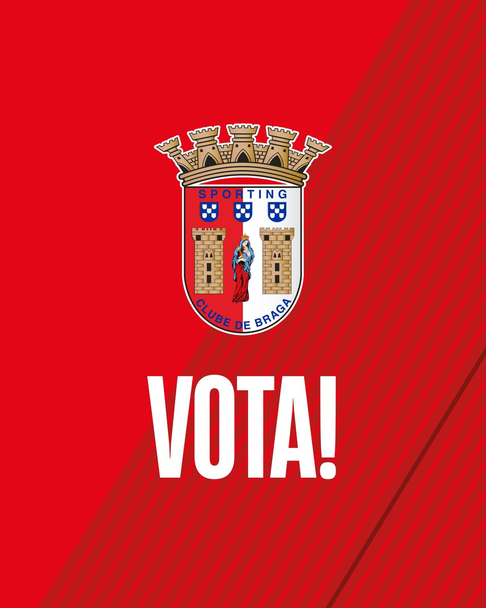 Contamos contigo. 🗳️
Este sábado é dia de votar, é dia de SC Braga!

#PorMais