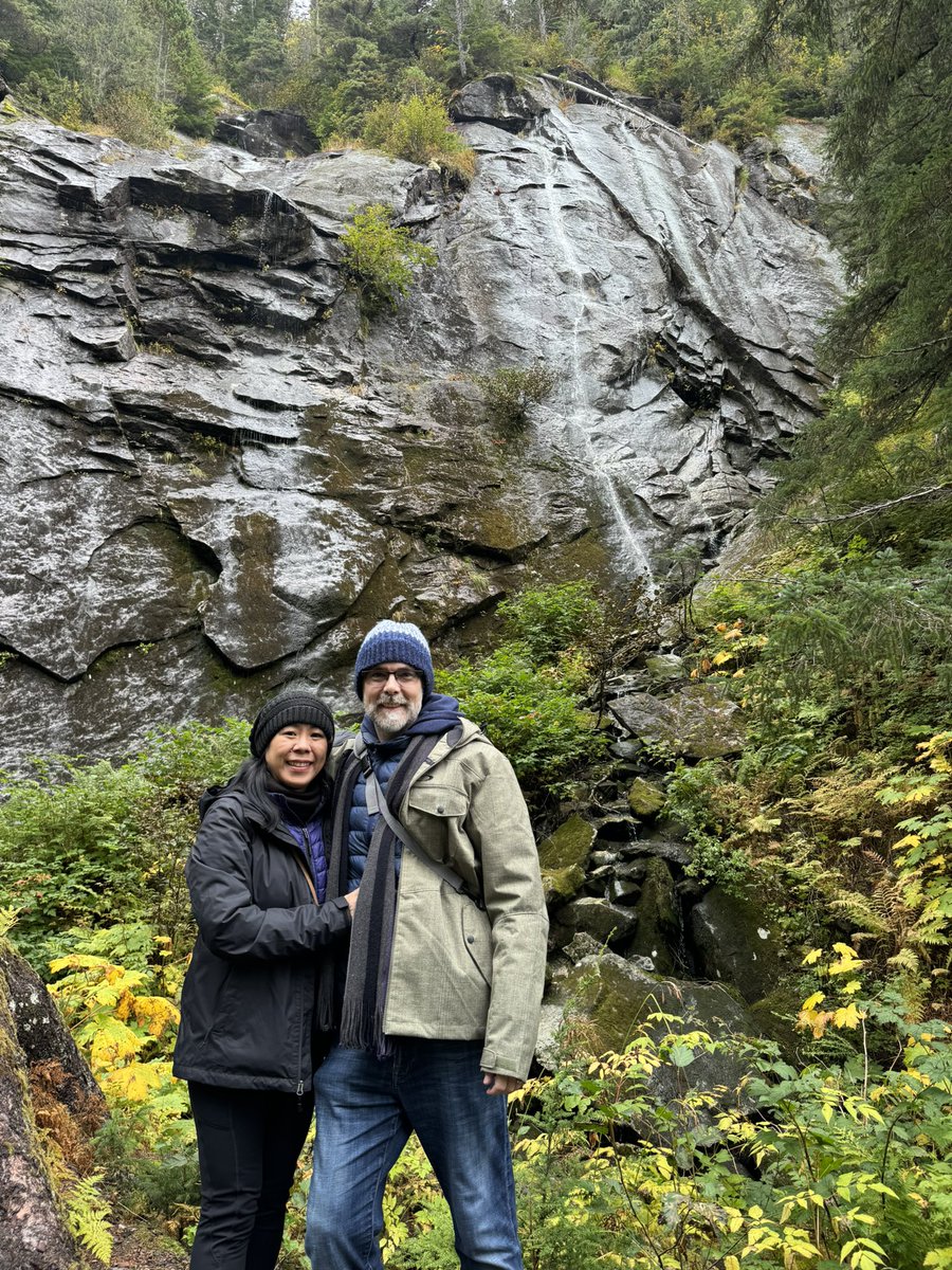Happy Anniversary to my better half! 21 years married and another 8 on top of that. 

Here we are at the world’s largest waterfall (at least that’s what Seth told us!)