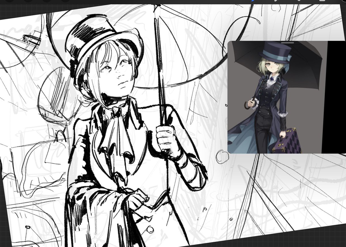 o_r_v_i_'s tweet image. it's been a hard month for my eyes and back
#Reverse1999
#リバース1999
#Vertin
#WIP (?)