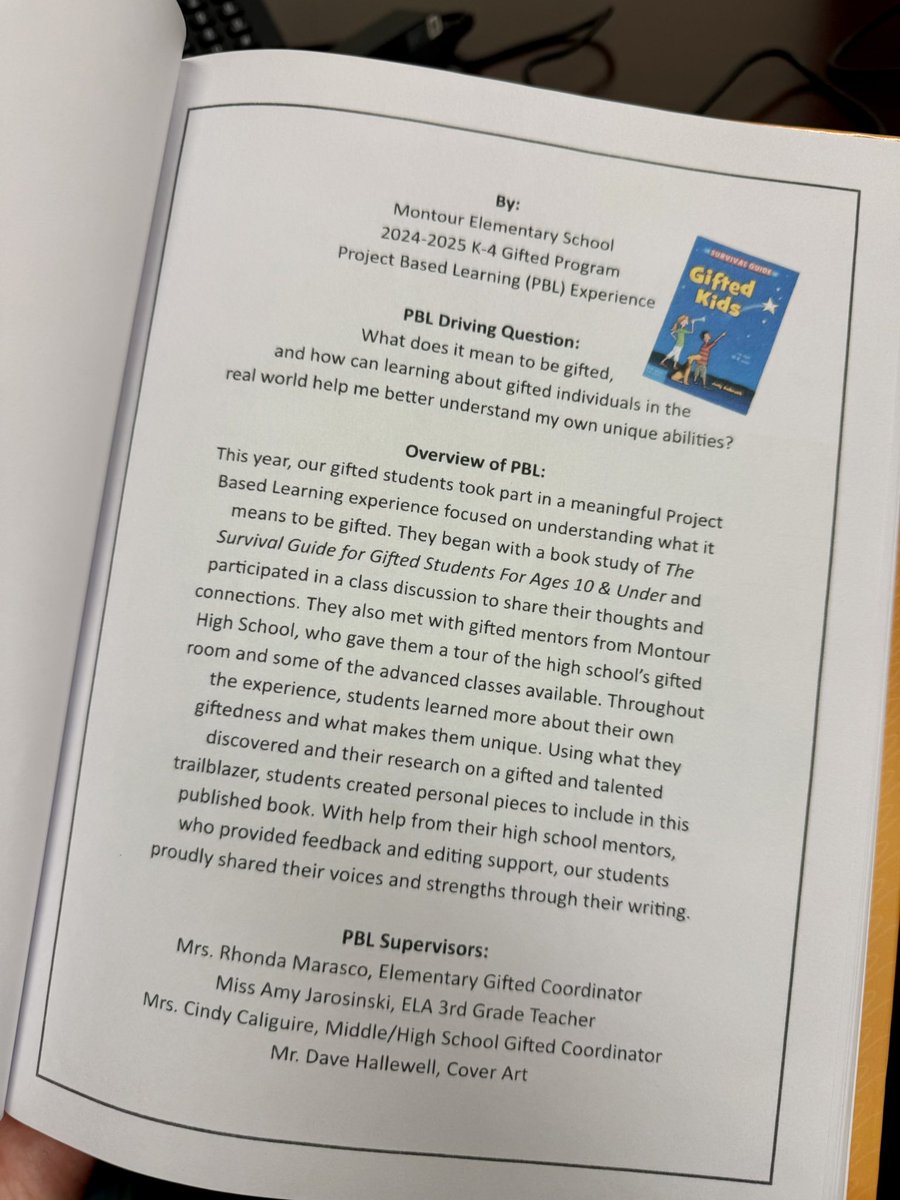 Rhonda Marasco (@rhonda_marasco) on Twitter photo Our <a href="/MontourSD/">Montour School District</a> MES students are officially #ProudAuthors! Thanks to <a href="/studentreasures/">Studentreasures</a> for helping bring our PBL experience to life. The book explores what it means to be gifted and how real-world role models can help students understand their own unique talents. #MontourProud Our <a href="/MontourSD/">Montour School District</a> MES students are officially #ProudAuthors! Thanks to <a href="/studentreasures/">Studentreasures</a> for helping bring our PBL experience to life. The book explores what it means to be gifted and how real-world role models can help students understand their own unique talents. #MontourProud