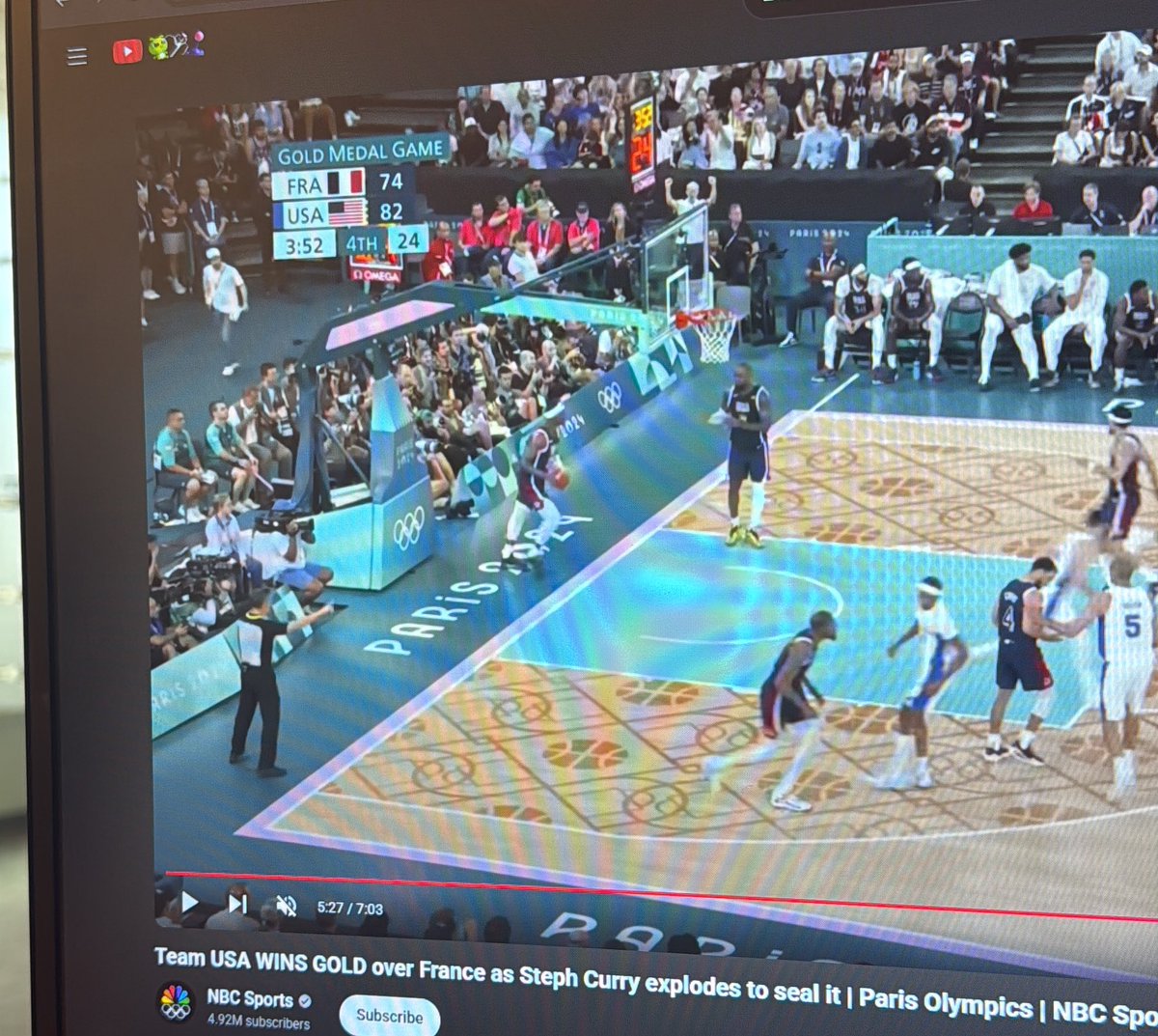 Guys rewatch the gold medal run. Thank me later.